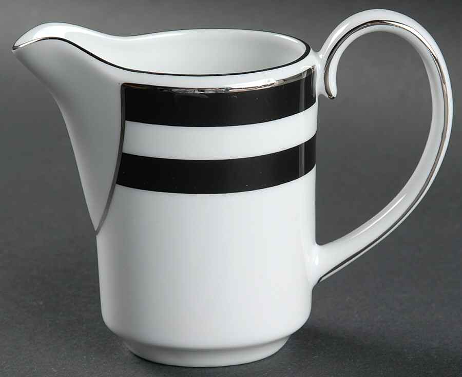 Spectator Black Creamer by Ralph Lauren China-1