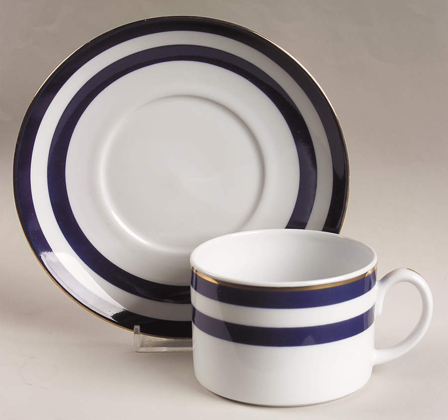 Spectator Cadet Flat Cup & Saucer Set by Ralph Lauren China-1