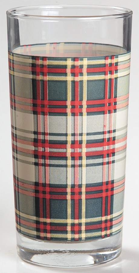 Stewart Tartan 10 Oz Glassware Tumbler by Ralph Lauren China-1