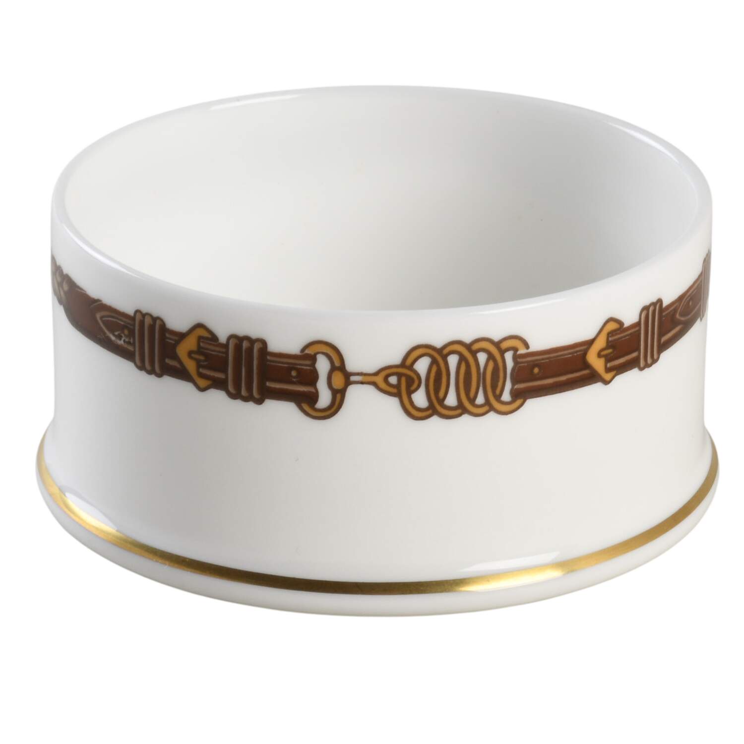 Stewart Tartan Round Box No Lid by Ralph Lauren China-1