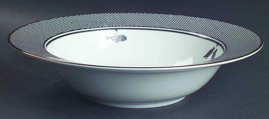 Basketmaker III 10" Round Vegetable Bowl by LS Collection-1