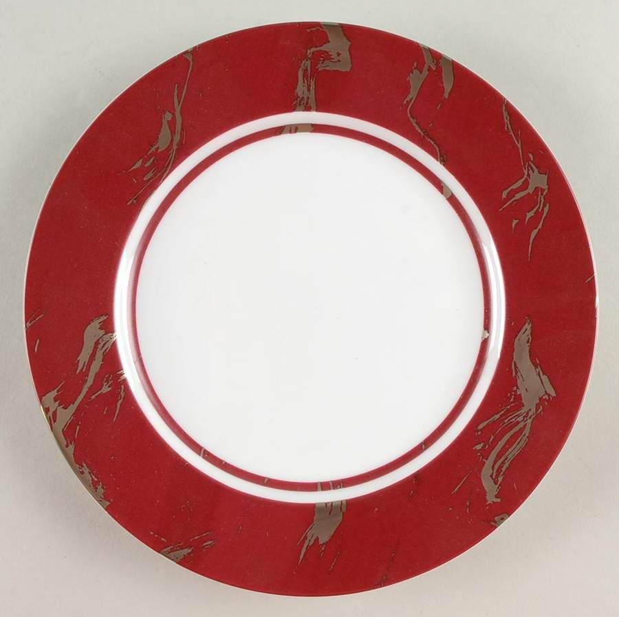 Patina Rouge Salad Plate by LS Collection-1
