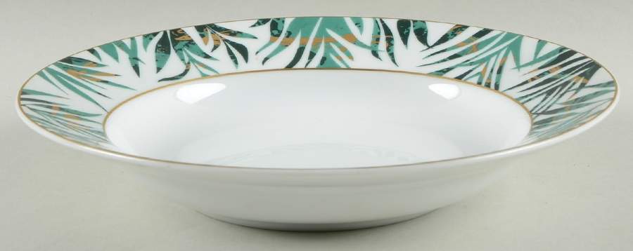 Rainforest Large Rim Soup Bowl by LS Collection-1