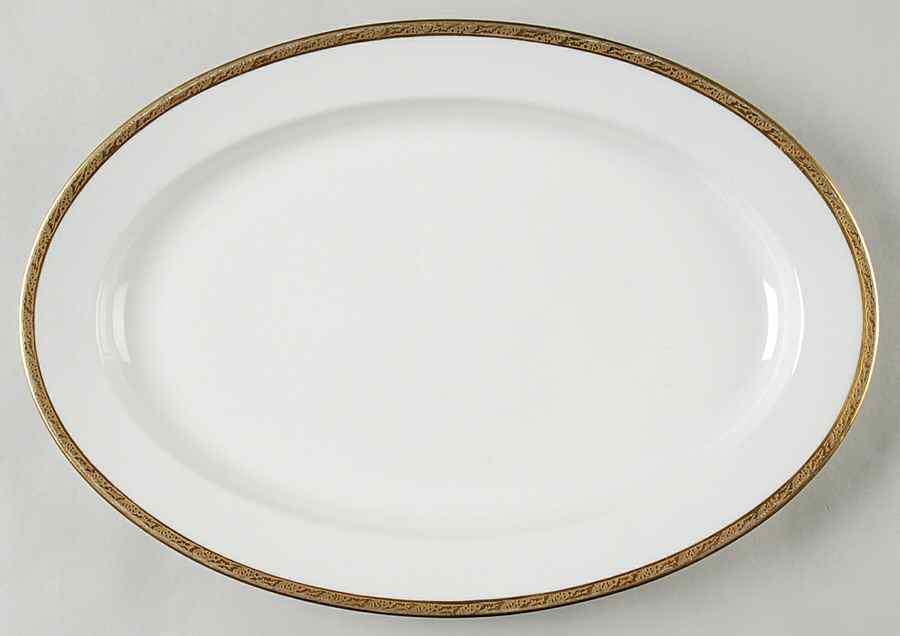 LSS1 13" Oval Serving Platter by Lazarus Straus & Sons-1