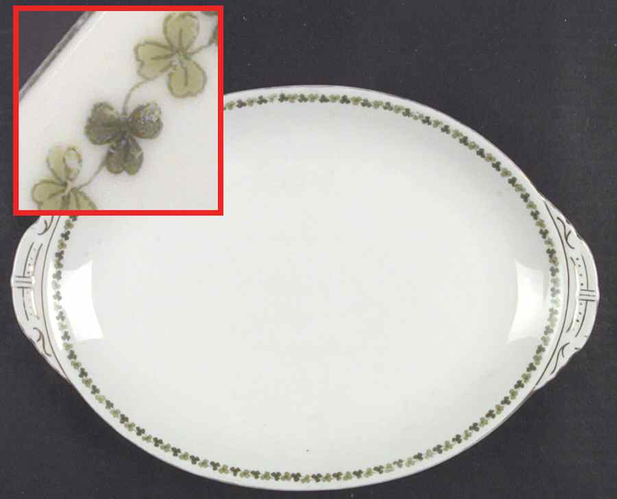 1616 14" Oval Serving Platter by Lazarus Straus & Sons-1