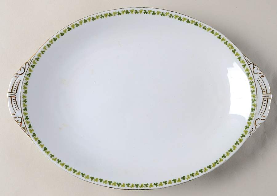 1616 12" Oval Serving Platter by Lazarus Straus & Sons-1