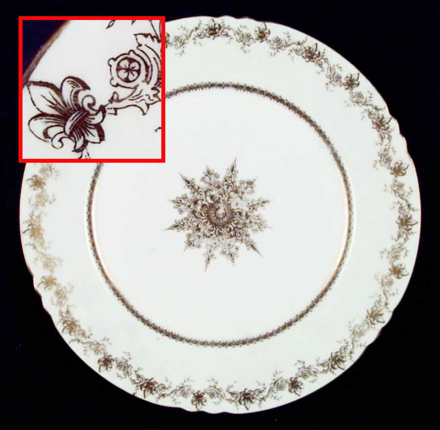LSS15 Dinner Plate by Lazarus Straus & Sons-1
