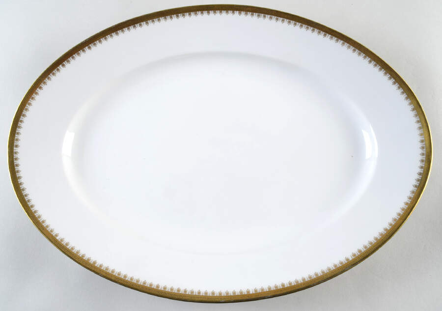 LSS18 18" Oval Serving Platter by Lazarus Straus & Sons-1