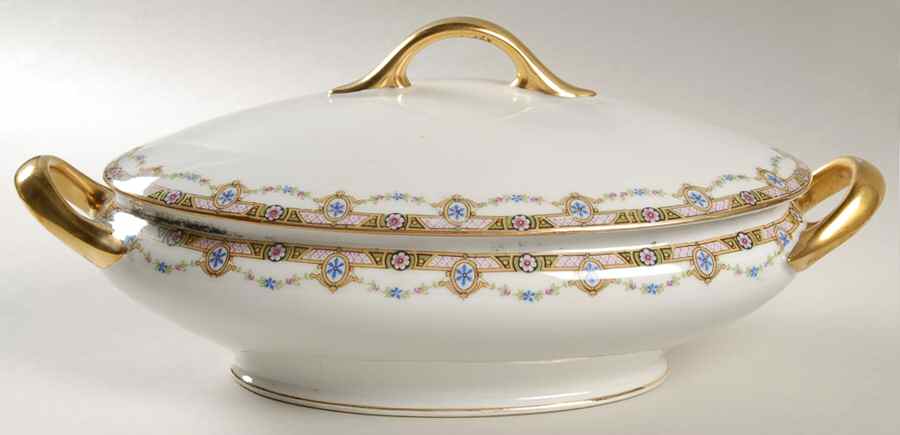 LSS2 Oval Covered Vegetable by Lazarus Straus & Sons-1