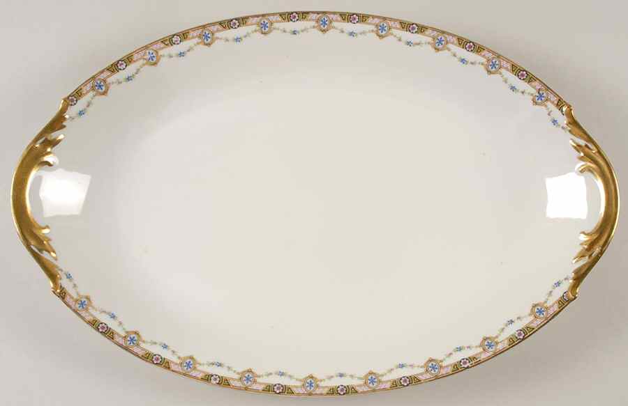 LSS2 16" Oval Serving Platter by Lazarus Straus & Sons-1