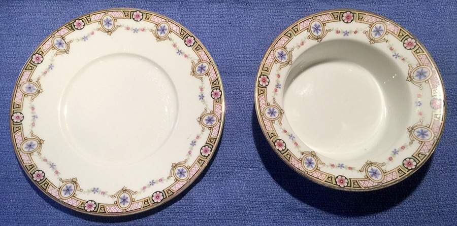 LSS2 Ramekin & Saucer Set by Lazarus Straus & Sons-1