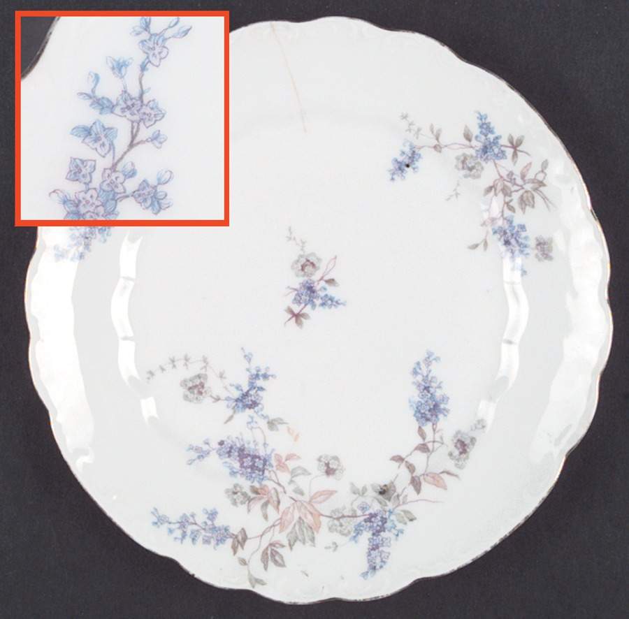LSS24 Salad Plate by Lazarus Straus & Sons-1