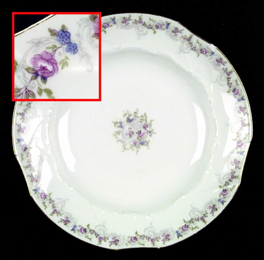 LSS7 (LS & S) Rim Soup Bowl by Lazarus Straus & Sons-1