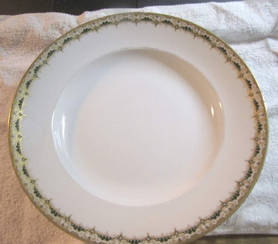 LSS8  Large Rim Soup Bowl by Lazarus Straus & Sons-1