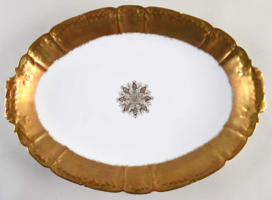 LSS9 16" Oval Serving Platter by Lazarus Straus & Sons-1