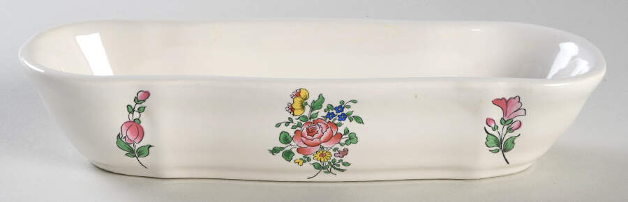 Old Strasbourg (Off White Background) Comb Box No Lid by Luneville-1