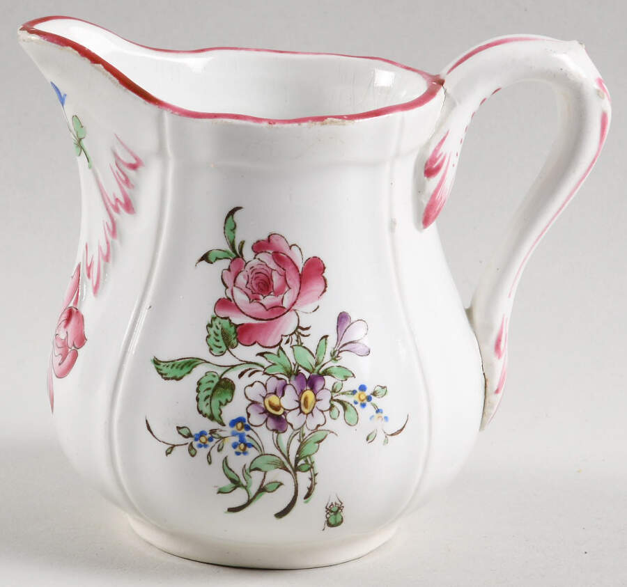 Old Strasbourg (Off White Background) Creamer by Luneville-1