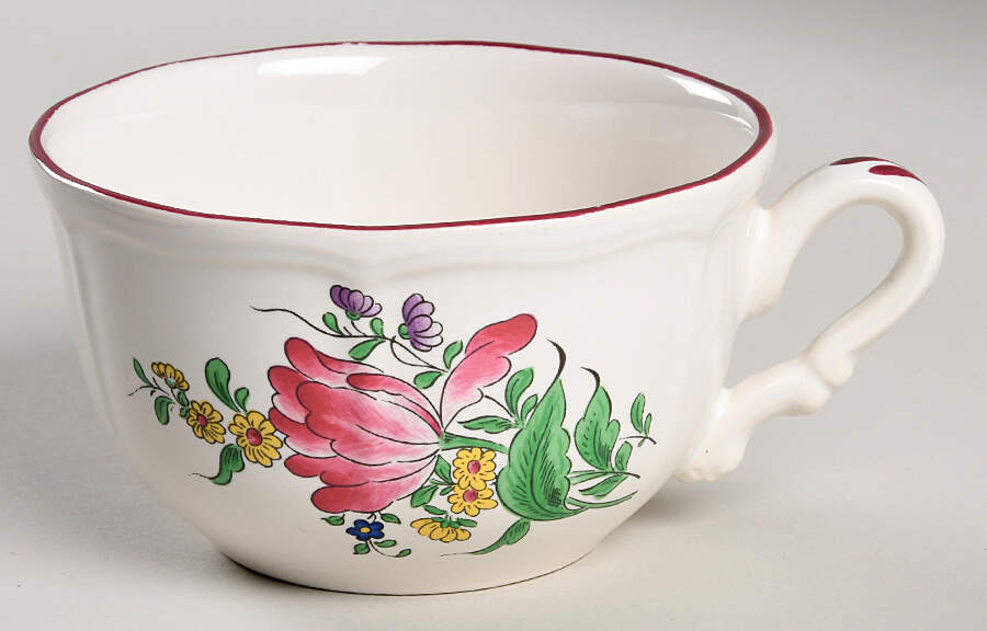Old Strasbourg (Off White Background) Jumbo Cup by Luneville-1