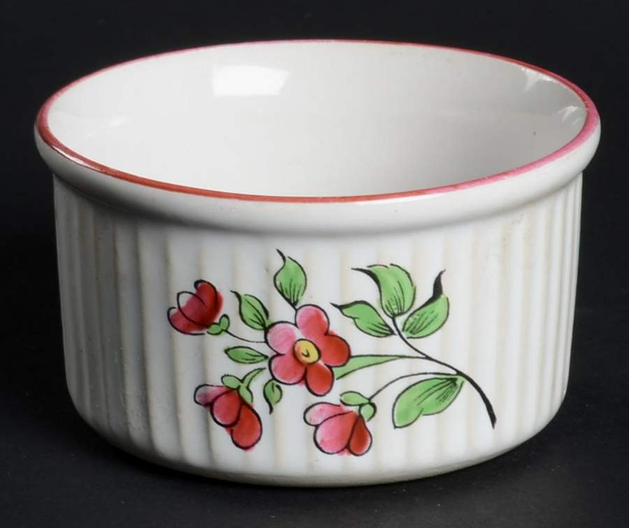 Old Strasbourg (Off White Background) Ramekin by Luneville-1