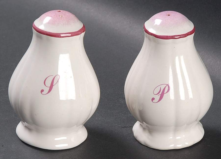 Old Strasbourg (Off White Background) Salt & Pepper Set by Luneville-1