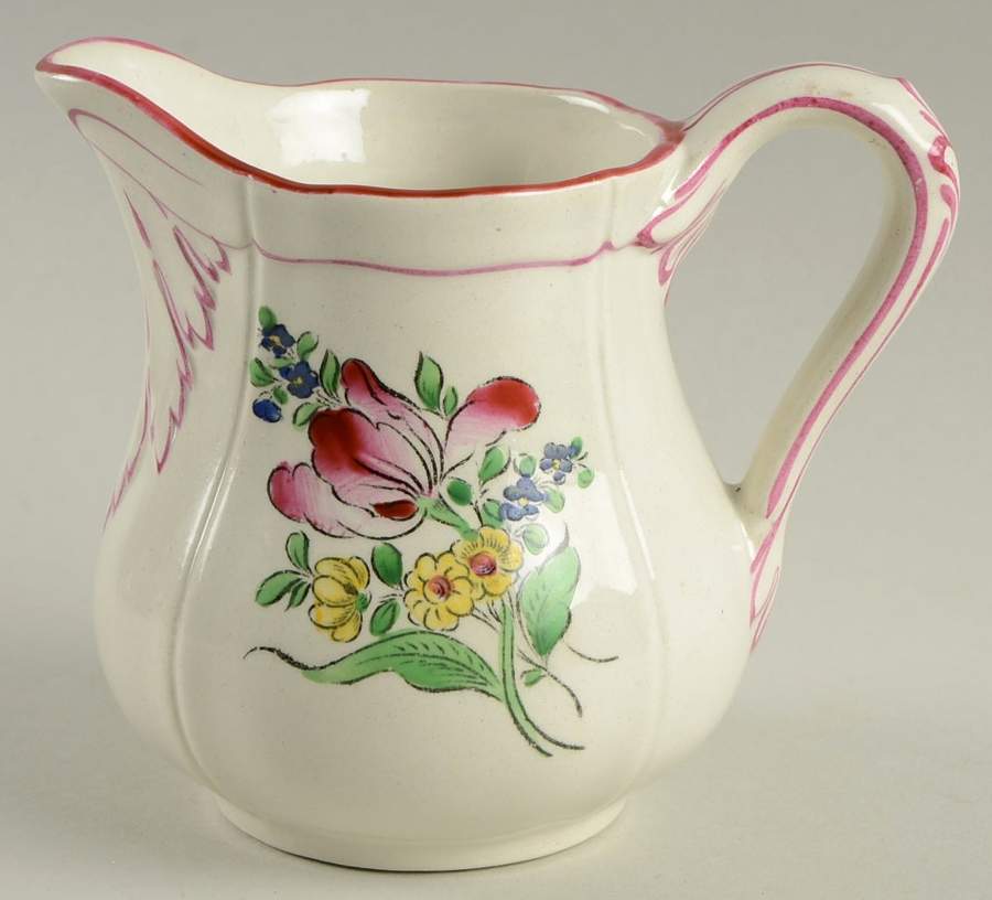 Old Strasbourg (Off White Background) Creamer by Luneville-1
