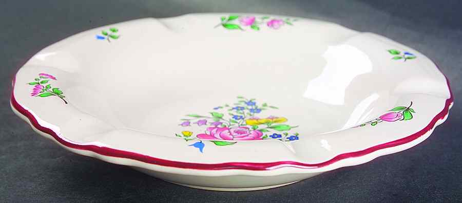 Old Strasbourg (Off White Background) 7" Ashtray by Luneville-1
