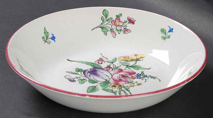 Old Strasbourg (Off White Background) Coupe Soup Bowl by Luneville-1
