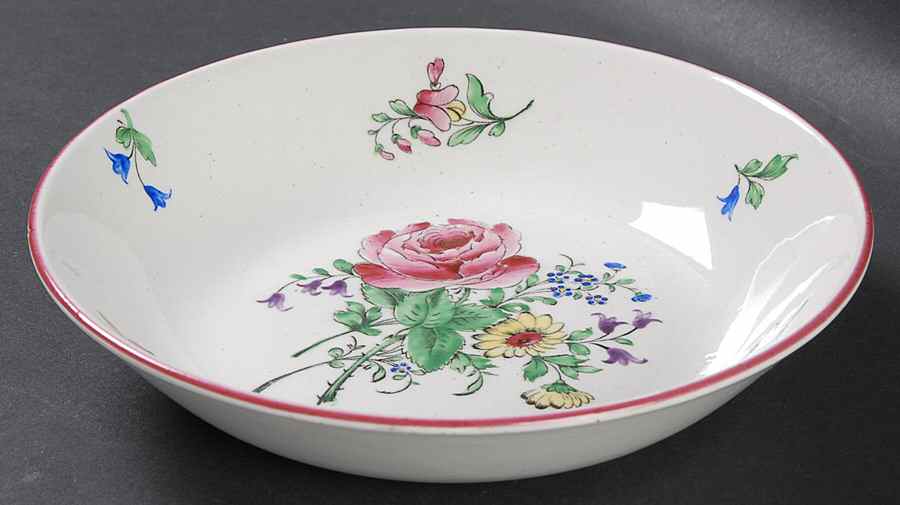 Old Strasbourg (Off White Background) Coupe Soup Bowl by Luneville-1