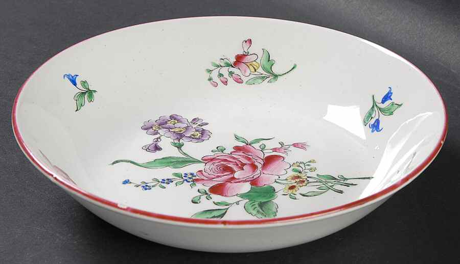 Old Strasbourg (Off White Background) Coupe Soup Bowl by Luneville-1