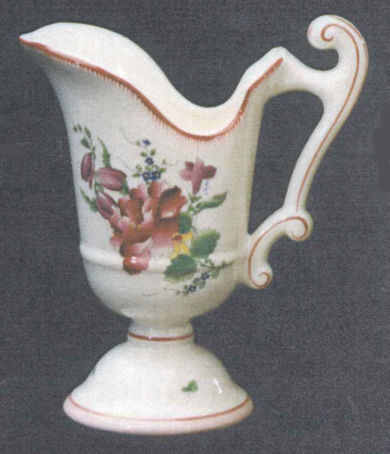 Old Strasbourg (Off White Background) Large Jug by Luneville-1