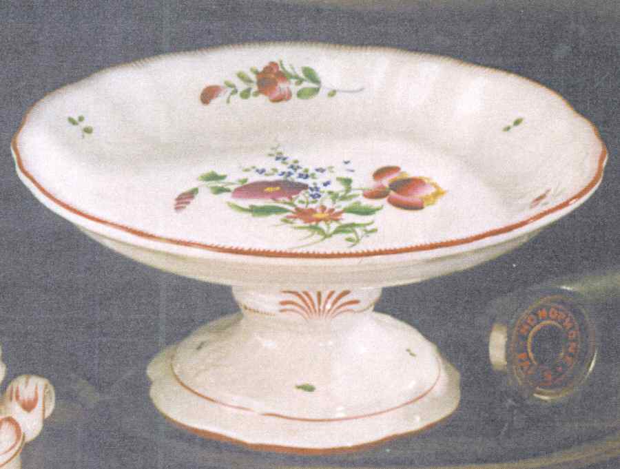 Old Strasbourg (Off White Background) Fruit Compote by Luneville-1