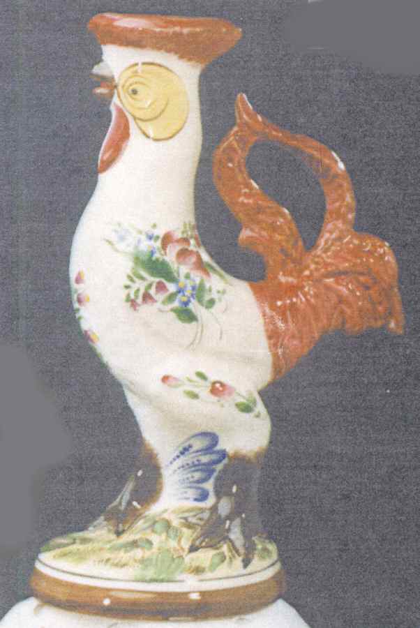 Old Strasbourg (Off White Background) Figural Candle by Luneville-1