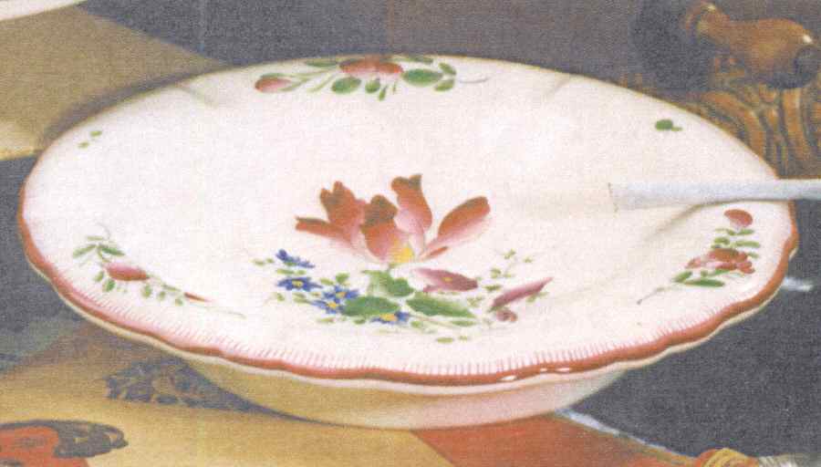 Old Strasbourg (Off White Background) 9" Ashtray by Luneville-1