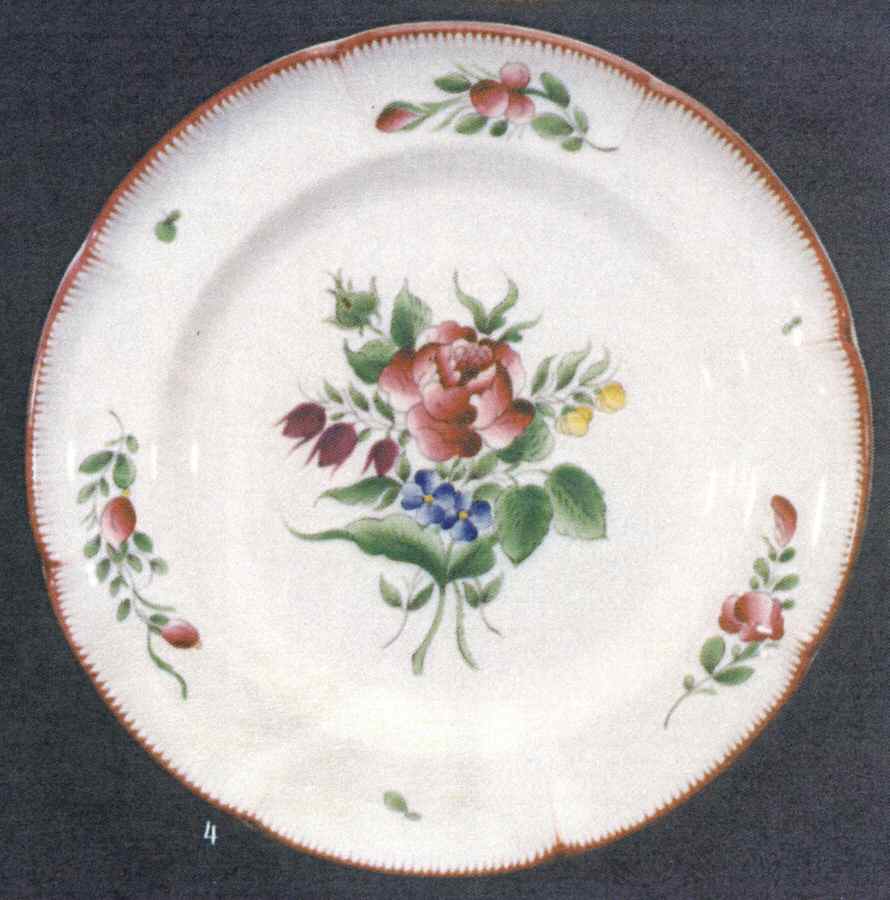 Old Strasbourg (Off White Background) Wall Plate by Luneville-1