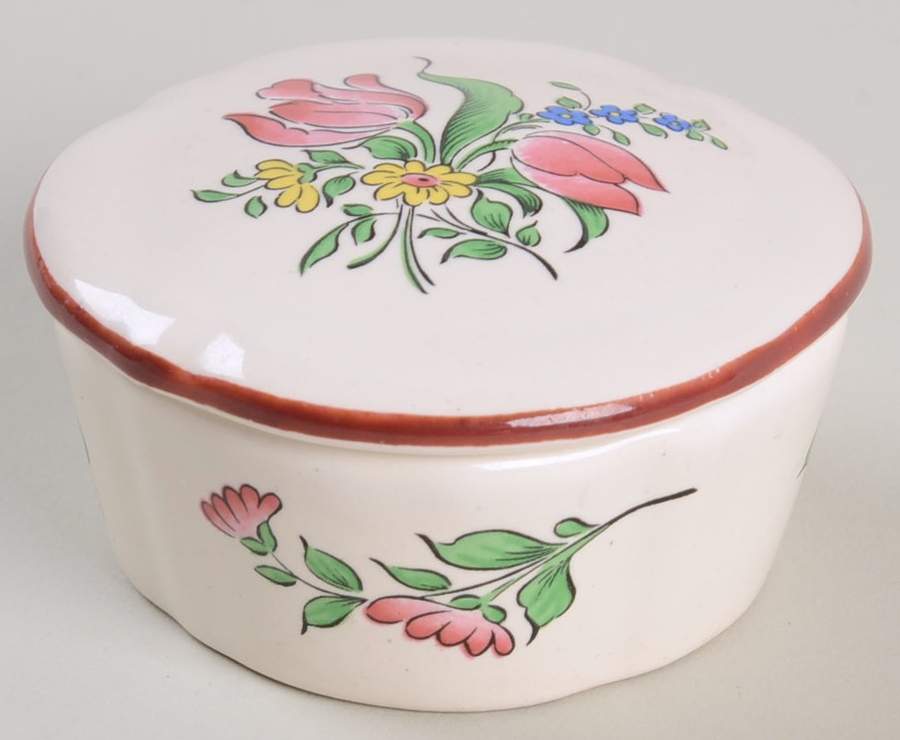Old Strasbourg (Off White Background) Pill Box by Luneville-1