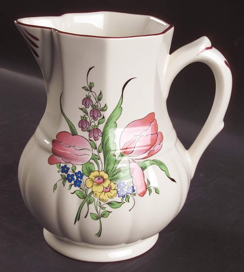 Old Strasbourg (Off White Background) 48 Oz Jug by Luneville-1