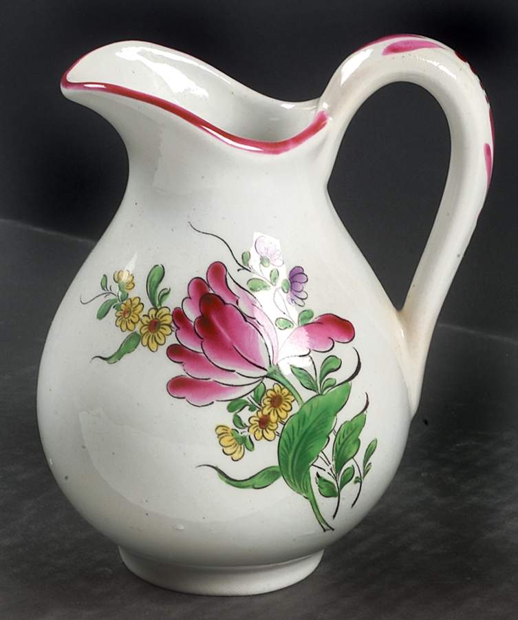 Old Strasbourg (Off White Background) 16 Oz Pitcher by Luneville-1