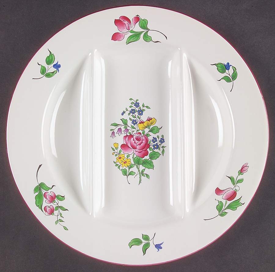 Old Strasbourg (Off White Background) 3-Part Relish by Luneville-1