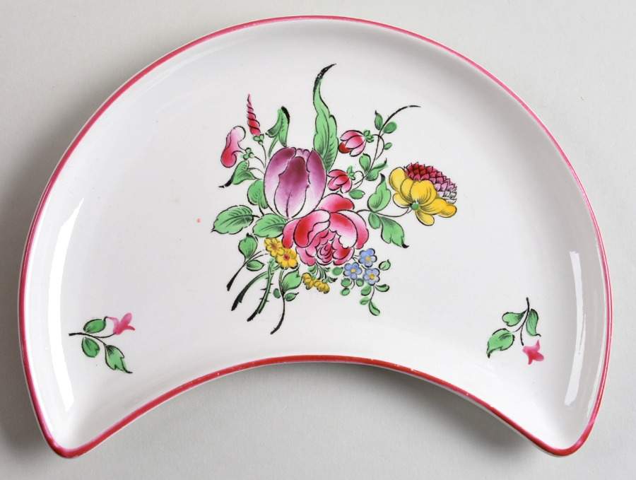Old Strasbourg Crescent Salad Plate by Luneville-1