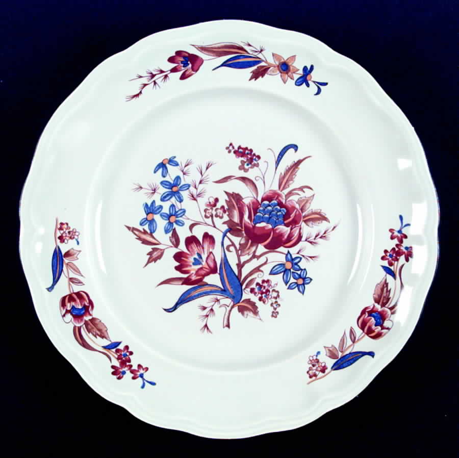 Paquerette Dinner Plate by Luneville-1