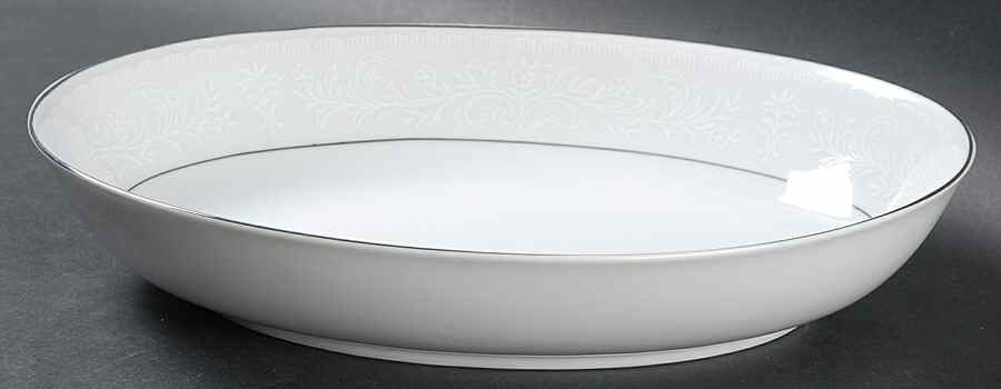 Alencon 10" Oval Vegetable Bowl by Lynnbrooke-1
