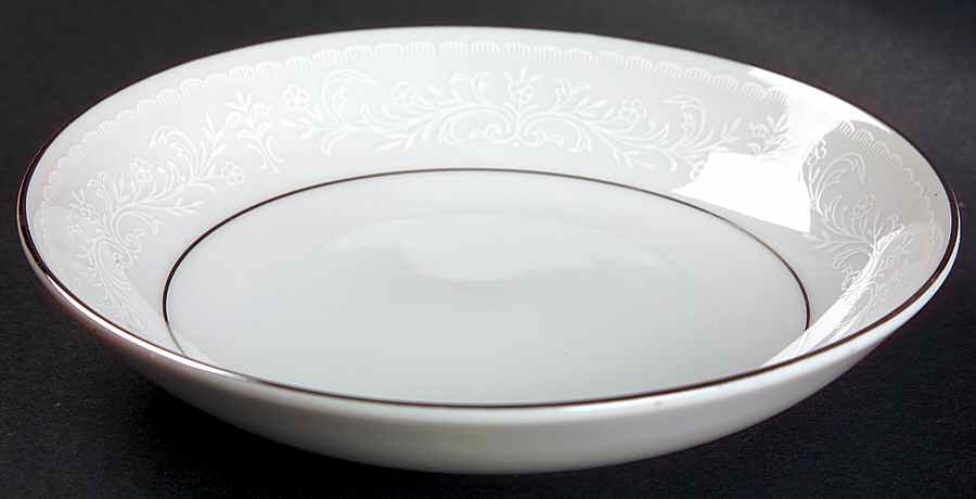 Alencon Fruit/Dessert (Sauce) Bowl by Lynnbrooke-1