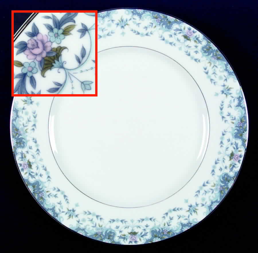 Blue Madeira Dinner Plate by Lynnbrooke-1