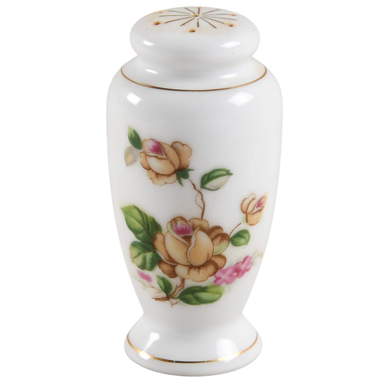 Golden Rose Pepper Shaker by Lynmore-1