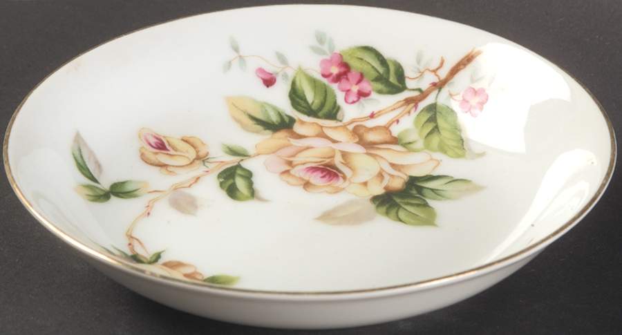 Golden Rose Fruit/Dessert (Sauce) Bowl by Lynmore-1