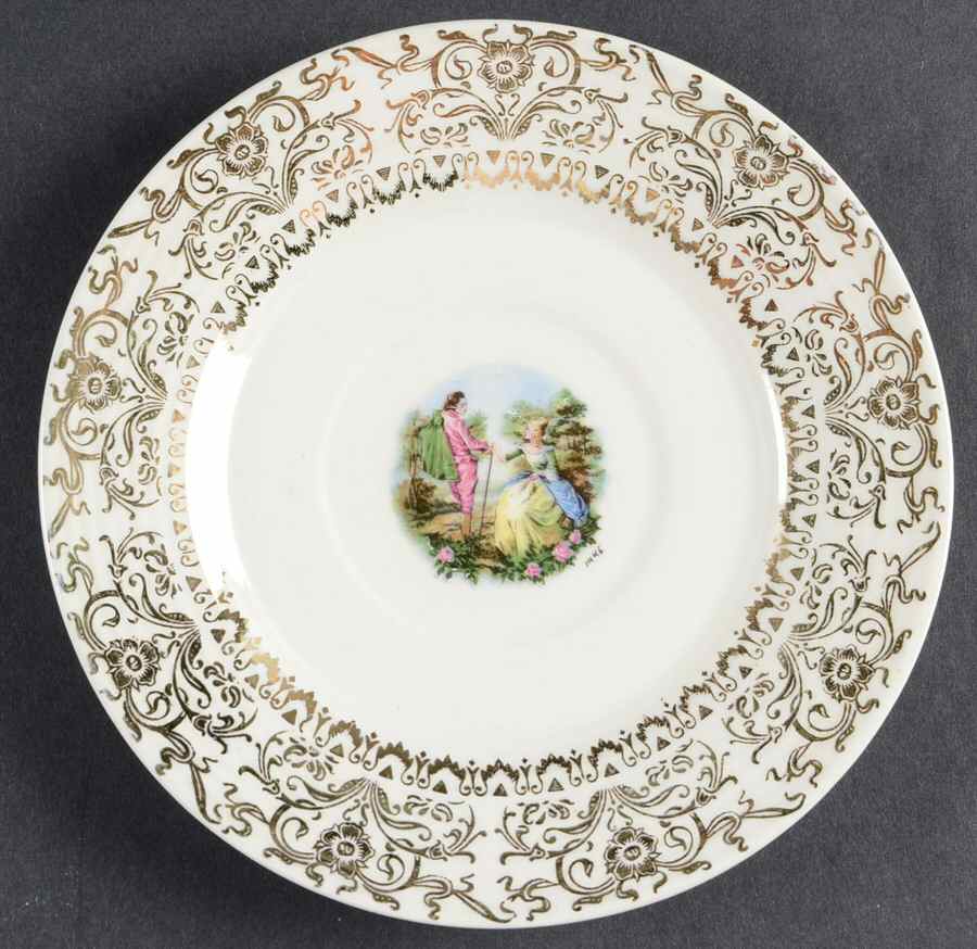 Farewell Saucer by Limoges-American-1