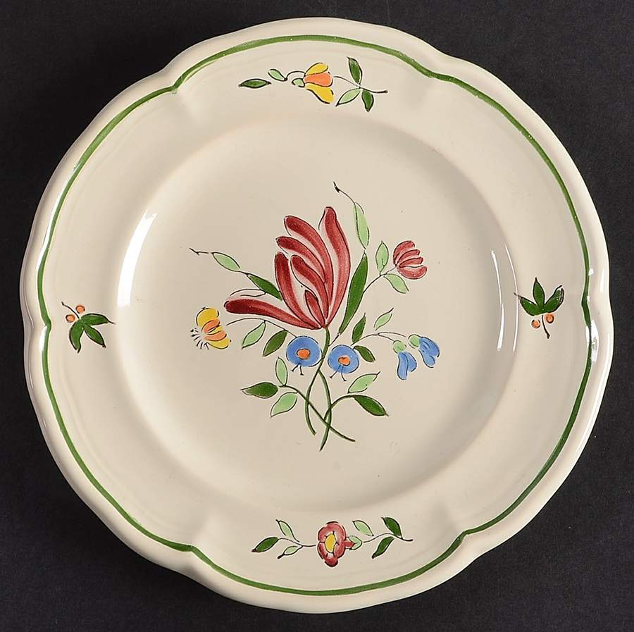 Tulipe Bread & Butter Plate by Longchamp-1