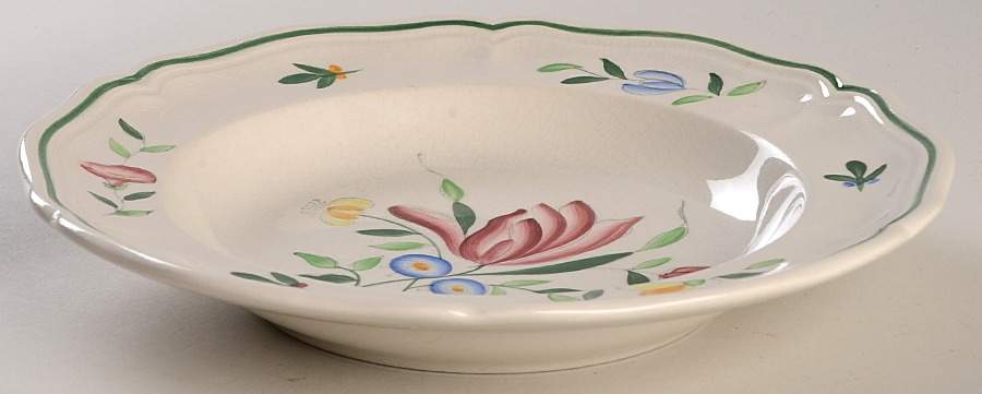 Tulipe Large Rim Soup Bowl by Longchamp-1