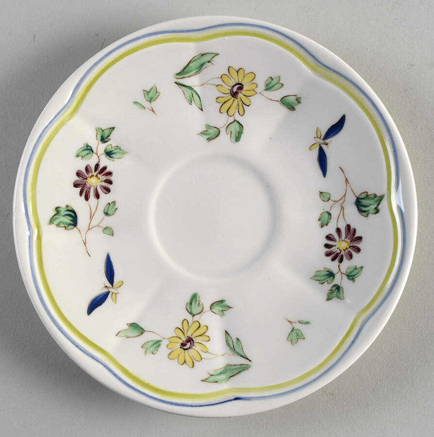 Moustiers Saucer for Breakfast Cup by Longchamp-1