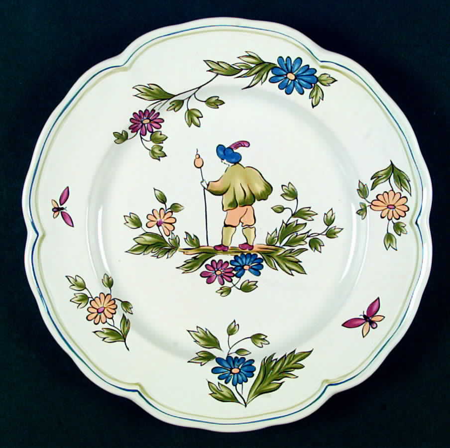 Moustiers Dinner Plate by Longchamp-1